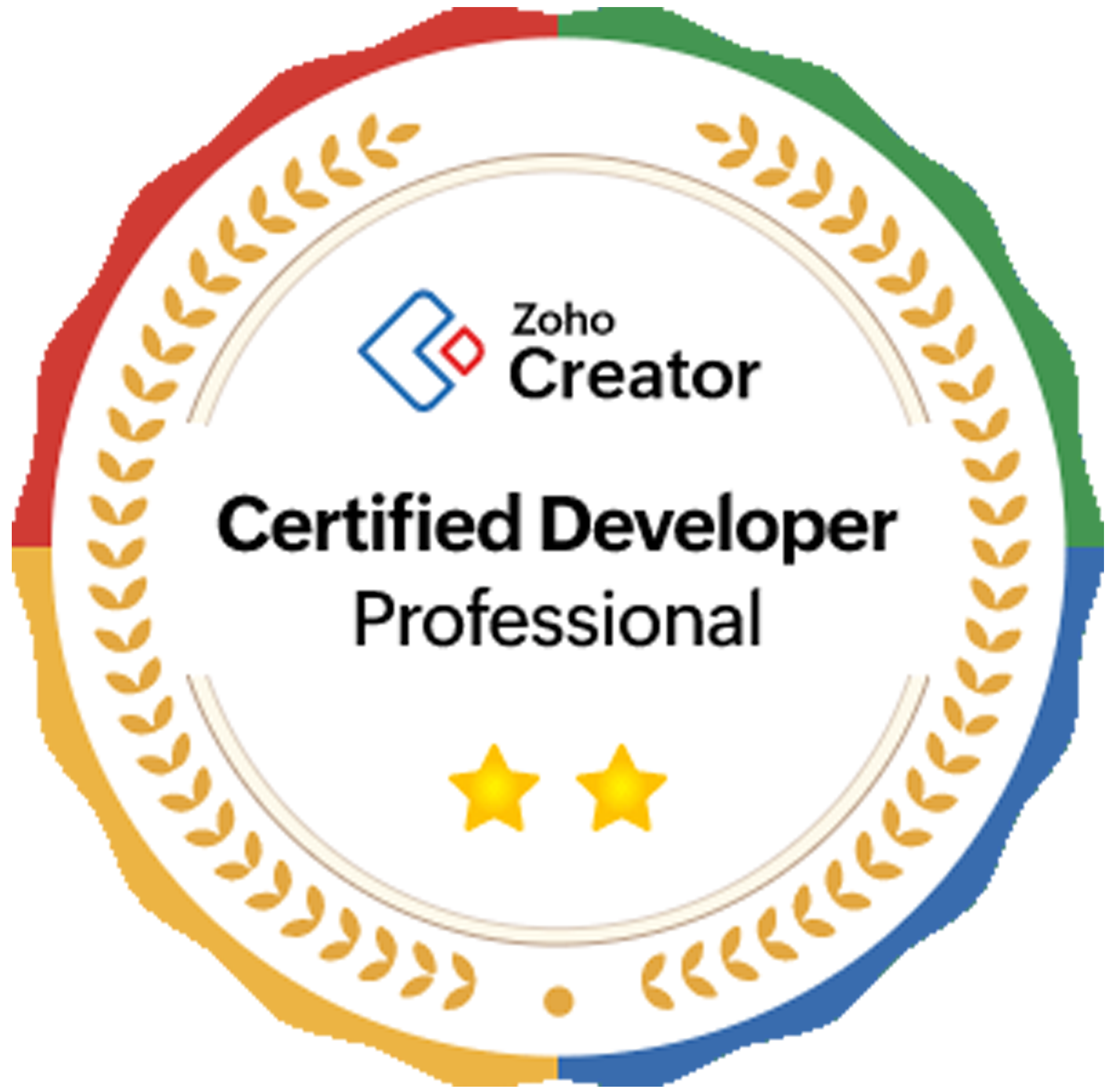 Zoho Creator Certified